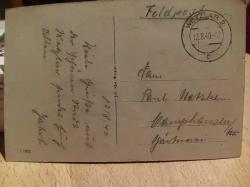 Alte AK Wetzlar