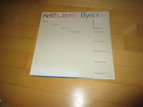 Keith Jarrett Byablue, LP von 1977 mit Quartett