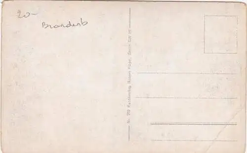 [Ansichtskarte] Potsdam Sanssouci Glockenfontaine und Durchblick zur Mühle. 