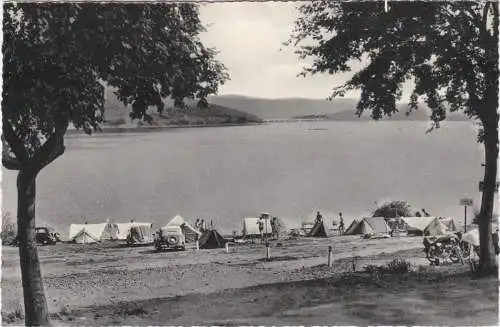 [Ansichtskarte] EDERSEE - Zeltplatz "Saure Delle" -  Waldeck. 