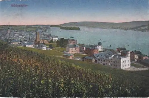 [Ansichtskarte] Rüdesheim - 1924 !!! - Postes Militaires. 