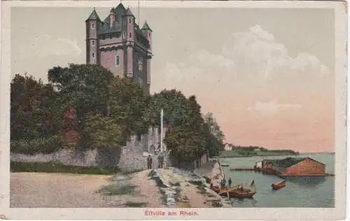 [Ansichtskarte] Eltville am Rhein. 