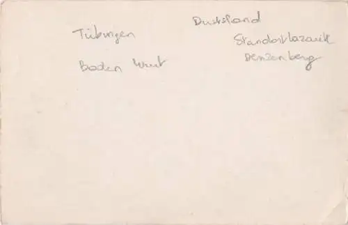 [Ansichtskarte] Standortlazarett Denzenberg - Tübingen. 