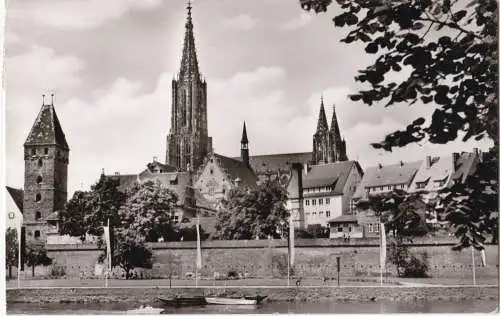 [Ansichtskarte] Hotel Neutor-Hospiz - Ulm/Donau - Das Haus von Ruf mit allen neuzeitlichen Einrichtungen - 1956. 