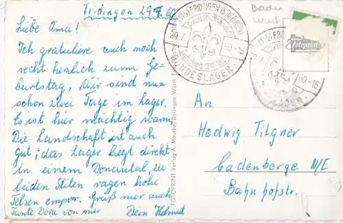 [Ansichtskarte] Rund um den Bodensee - 1960. 