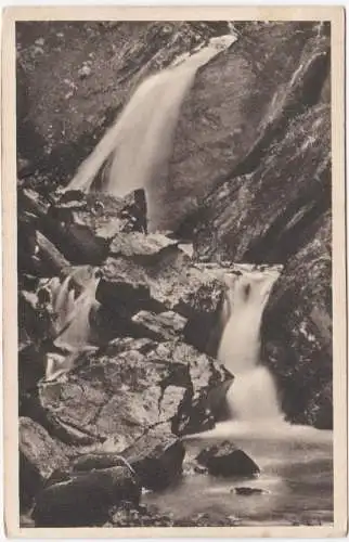[Ansichtskarte] Höllental, badischer Schwarzwald, Ravennaschlucht. 