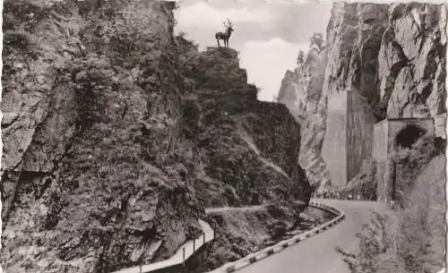 [Ansichtskarte] Hirschsprung - im Höllental/Schwarzwald - 1956. 