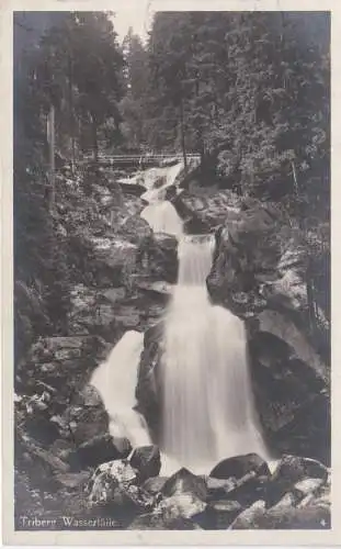 [Ansichtskarte] Triberg - Wasserfälle - 1928 !!. 