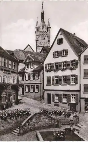 [Ansichtskarte] Bad Wimpfen am Neckar - Am Löwenbrunnen. 