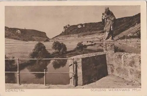 [Ansichtskarte] Donautal - Schloss Werenwag 775 m. 