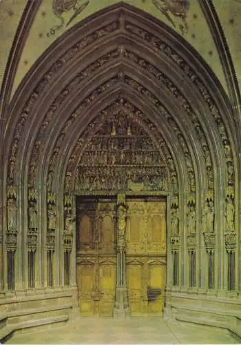 [Ansichtskarte] Freiburg i. Br. - Münster U.L. Frau - Hauptportal. 