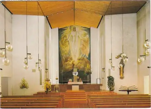 [Ansichtskarte] Kath. Pfarrkirche Christi Verklärung-Taborkirche-7290 Freudenstadt-erb. 1931, ren. 1972. 