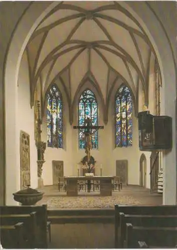 [Ansichtskarte] 7562 Luftkurort Gernsbach im romantischen Murgtal/Schwarzwald - Evang. St. Jakobskirche. 