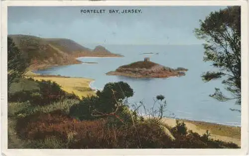 [Ansichtskarte] Portelet Bay. JERSEY - 1953 !. 