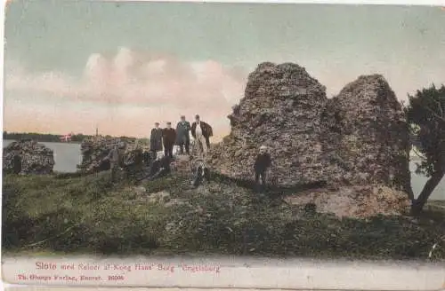 [Ansichtskarte] Sloto med Ruiner af Kong Hans' Borg "Engelsborg". 
