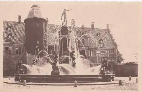 [Ansichtskarte] Springvandet poa Frederiksborg. 