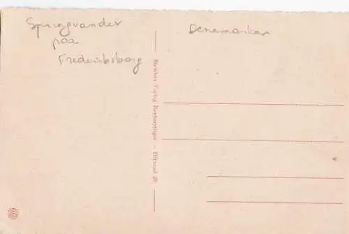 [Ansichtskarte] Springvandet poa Frederiksborg. 