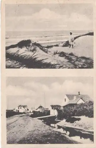 [Ansichtskarte] Partier fra Blokhus - 1933 !. 