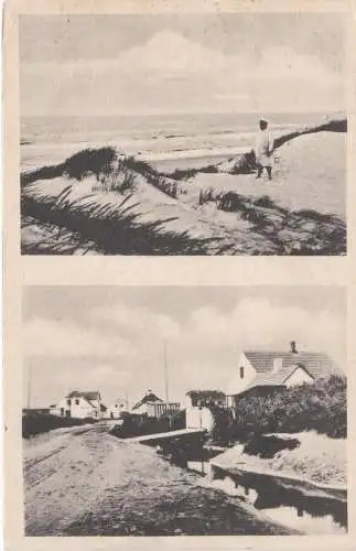 [Ansichtskarte] Partier fra Blokhus - 1933 !. 