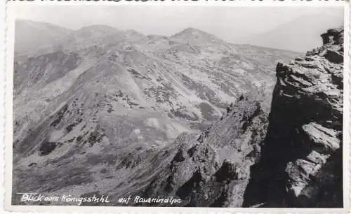 [Ansichtskarte] Blick vom Königsstuhl auf Rosaninalpe. 