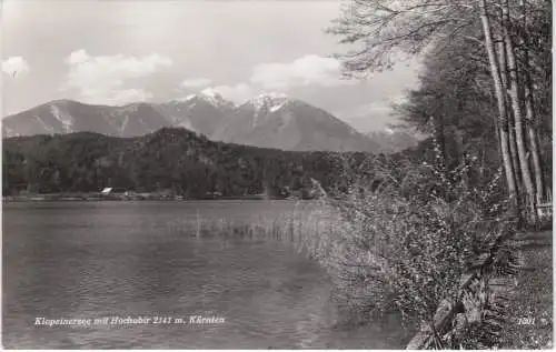 [Ansichtskarte] Klopeinersee mit Hochobir 2141 m. Kärnten - 1967. 