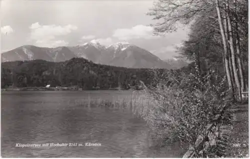 [Ansichtskarte] Klopeinersee mit Hochobir 2141 m. Kärnten - 1967. 