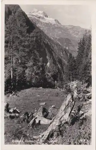 [Ansichtskarte] Mallnitz. Seebachtal mit Ankogel - 1958. 