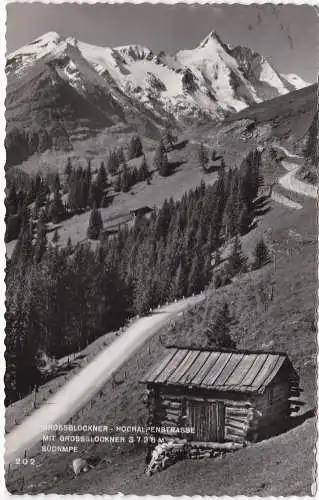 [Ansichtskarte] Grossglockner - Hochalpenstrasse mit Grossglockner 3798 m - Südrmpe - 1980. 