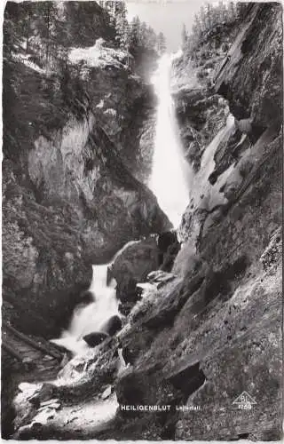 [Ansichtskarte] HEILIGENBLUT - Leiterfall. 
