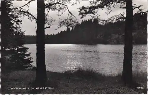 [Ansichtskarte] Ottenschlag, N.Oe. Weyrerteich - 1959. 