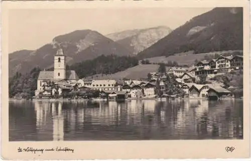 [Ansichtskarte] St. Wolfgang und Schafberg - 1951. 