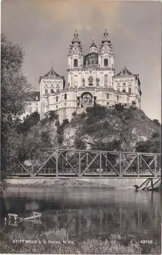 [Ansichtskarte] STIFT MELK a.d. Donau, N. Oe. - 1955. 