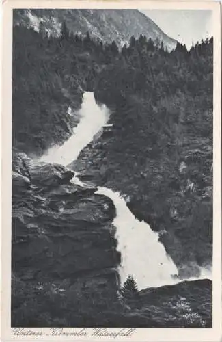 [Ansichtskarte] Unterer Krimmler Wasserfall. 
