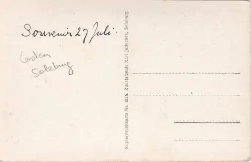 [Ansichtskarte] Unterer Krimmler Wasserfall. 