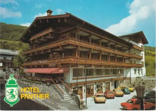 [Ansichtskarte] Hotel PANTHER, Fam. Rottner-Gasteiger, A-5753 SAALBACH 233. 