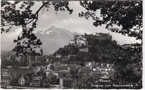 [Ansichtskarte] Salzburg vom Kapuzinerberg. 
