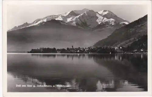 [Ansichtskarte] Zell am See g. Imbachhorn u. Hochtenn - 1950 ?. 