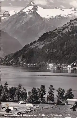 [Ansichtskarte] Zell am See mit Kitzsteinhorn 3204m, Osterreich. 