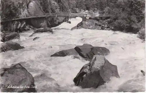 [Ansichtskarte] Achstürze bei Oetz-Tirol. 