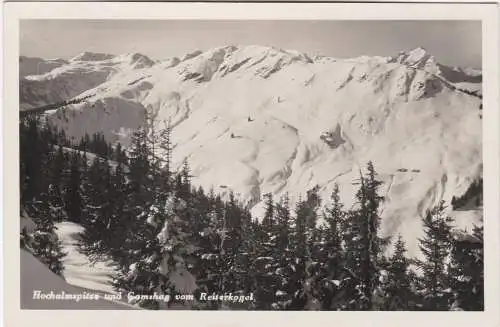 [Ansichtskarte] Hochalmspitze und Gamshag vom Reiterkogel - 1933. 