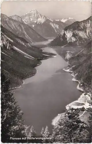 [Ansichtskarte] Plansee mit Heiterwangersee. 