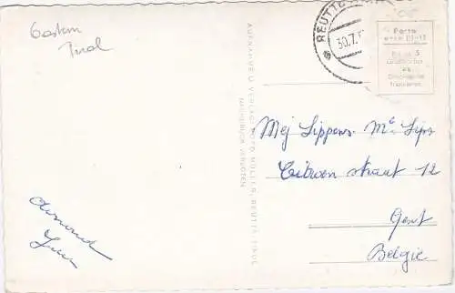 [Ansichtskarte] Plansee mit Heiterwangersee. 