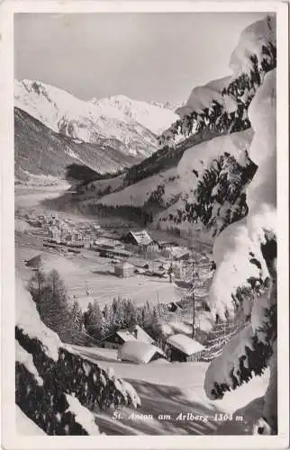 [Ansichtskarte] St. Anton am Arlberg 1304m. 