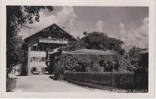 [Ansichtskarte] Mötz - Gasthof Kreuz. 