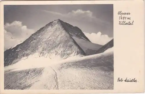 [Ansichtskarte] Olperer 3480m Zillertal. 