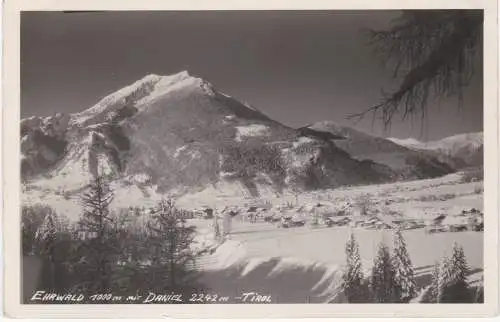[Ansichtskarte] Ehrwald 1000 m mit Daniel 2242 m - Tirol. 