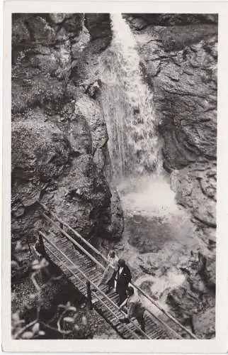 [Ansichtskarte] Rosengartlschlucht, Imst-Tirol. 