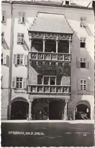 [Ansichtskarte] Innsbruck, Gold. Dachl. 