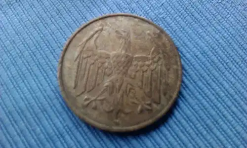 A  Weimarer Rep: 4 Reichspfennig 1932 D - Top-Stück & selten - Brüning-Taler