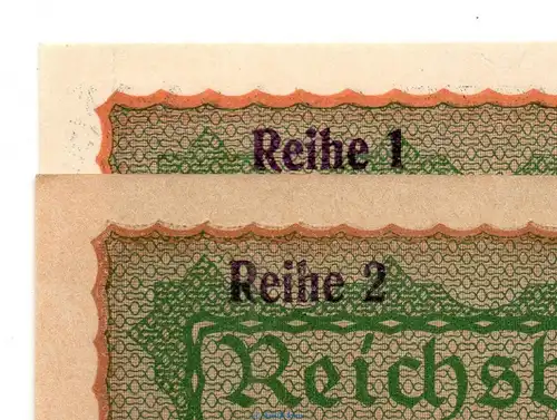 Reichsbanknote , 50 Mark Schein --Papier braun-- in kfr. DEU-72.b, Ros.62.A, vom 24.06.1919 , Weimarer Republik